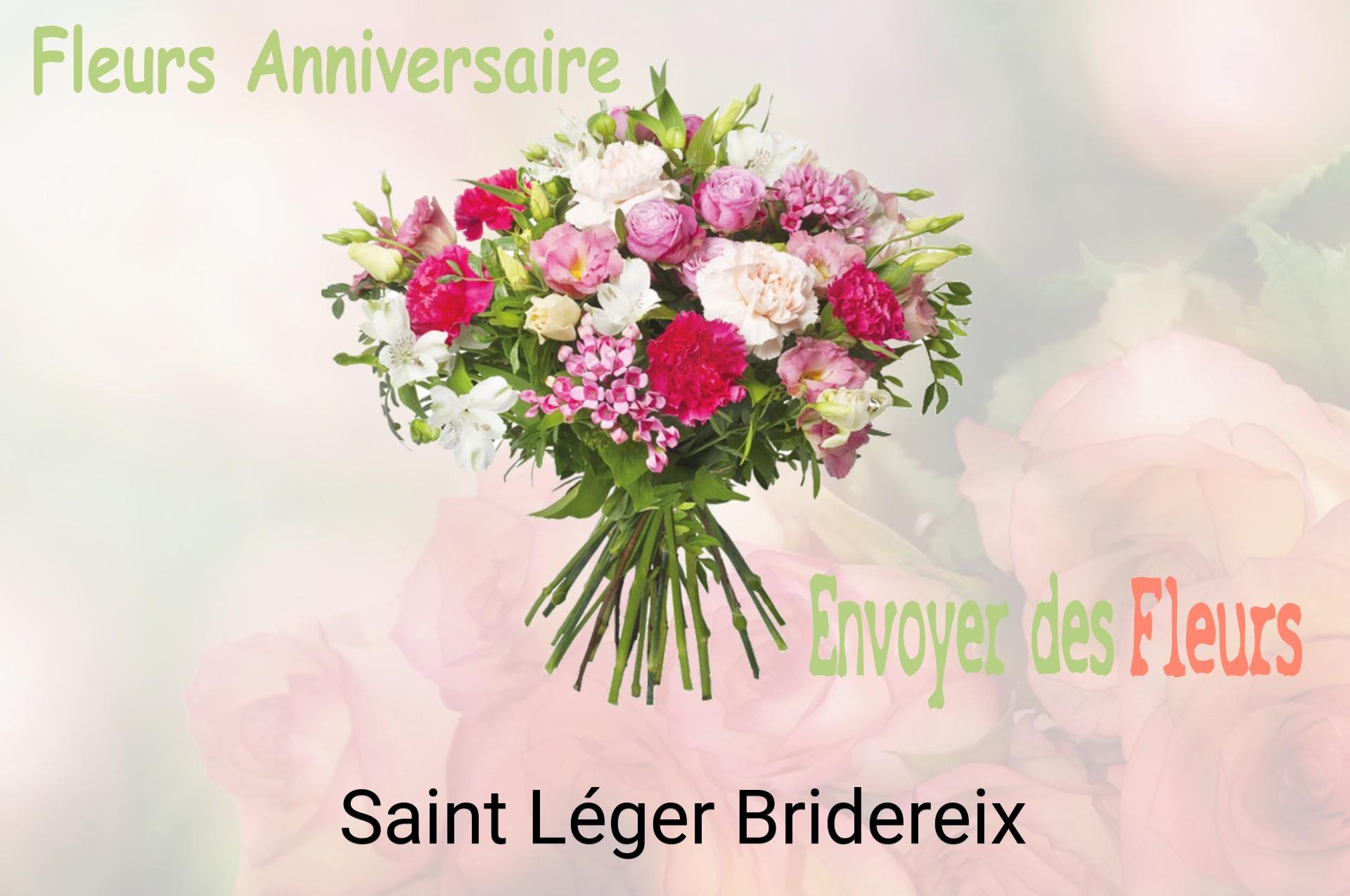 Bouquet de fleurs d’anniversaire livré à Saint-Léger-Bridereix