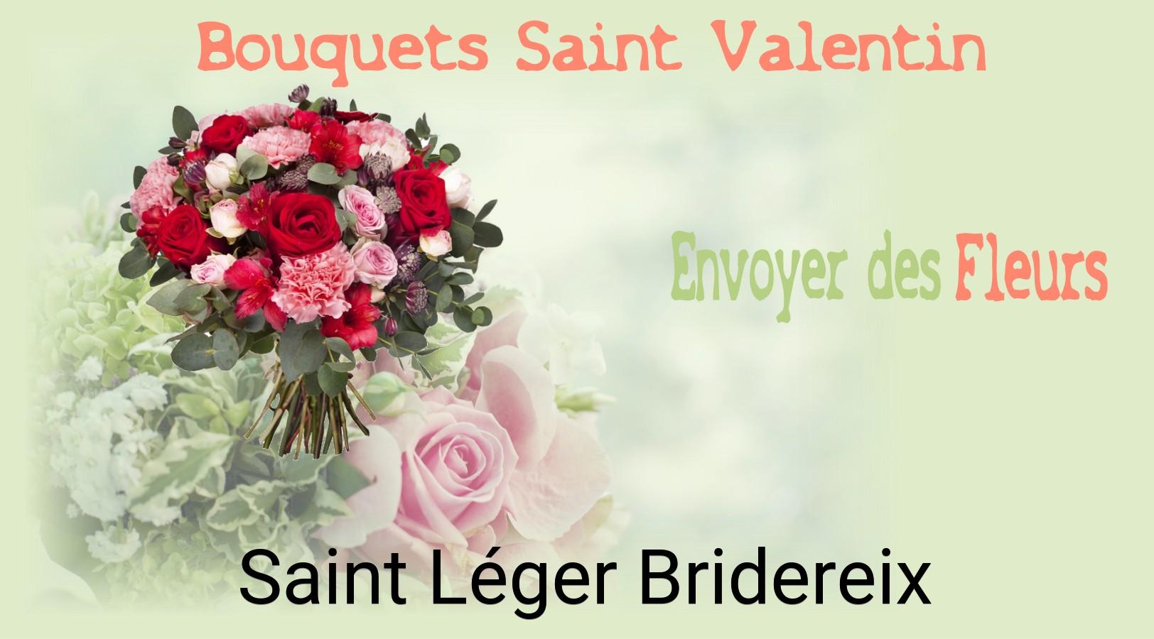 Roses de Saint-Valentin livrées à Saint-Léger-Bridereix