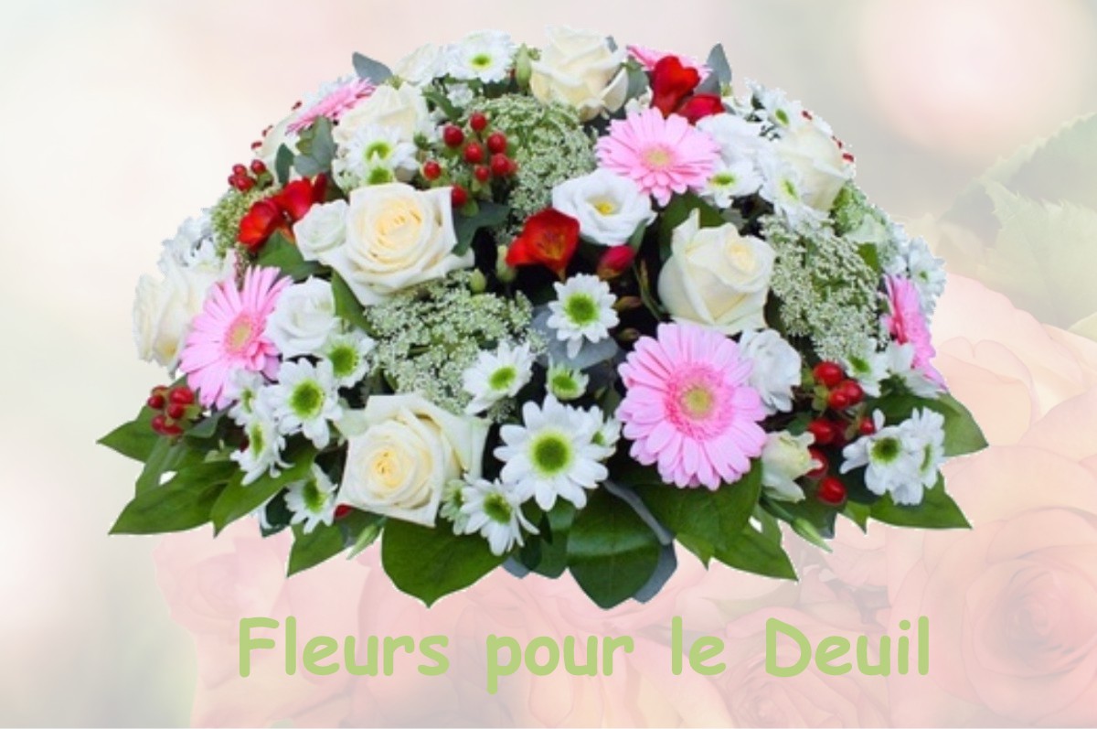 fleurs deuil SAINT-LEGER-BRIDEREIX